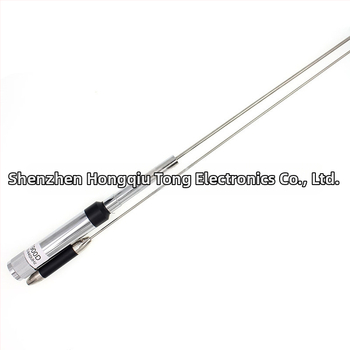 KEDUOMINI QYT7900D automobilová anténa pre rádio — štvorpásmová UV vysokovýkonná anténa, frekvenčné rozsahy 136–174/220–260/350–390/400–480 MHz, dosah 1,5–3 km, rádio sieť, proti rušeniu