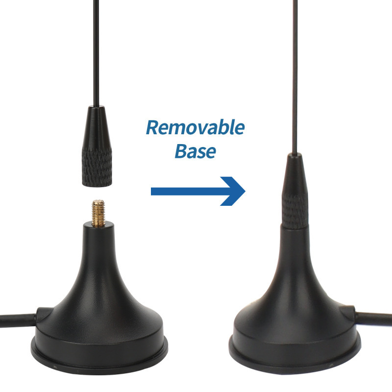 Nagoya UT-108UV auto antena, kompatibilna UVsma-F Baofeng UV-9R, visoki dobitak, frekvencijski raspon 134–174/400–470 MHz, domet 5–10 km, duljina 51
