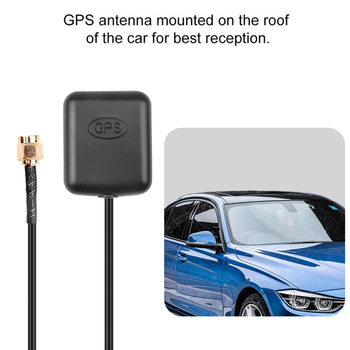 GPS antena za pozicioniranje vozila s Beidou i DVD navigacijom (impedancija 50 Ω, dobitak 25±3 dBi, SWR ≤ 1,5)