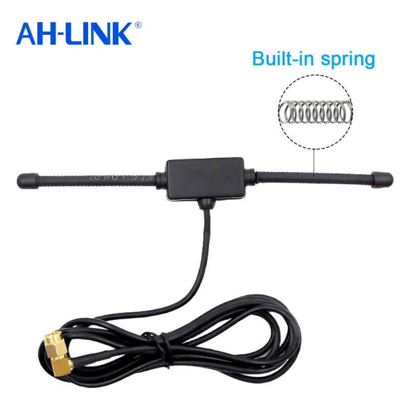 AH-LINK 433 MHz Antenă auto pentru radio – antenă corn, omnidirecțională, cu câștig înalt, antenă externă