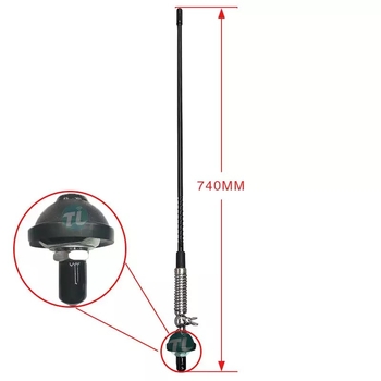 TL-T3 CB antena 27MHz za vanjsku/off-road uporabu s visokim ziskom