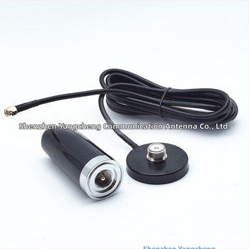 Duál-sávos autóantenna UHF/VHF vákuumos rögzítéssel, PL259 kompatibilis, modell YCM-5592-30, 50 Ω, nyereség 30, frekvencias tartomány 136-174/400-470 MHz, SWR <= 1.5