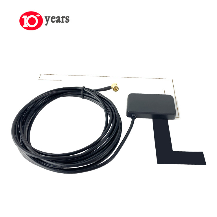 Automobilová DAB digitálna anténa, montáž na skle s filmom, FM/AM, DTMB