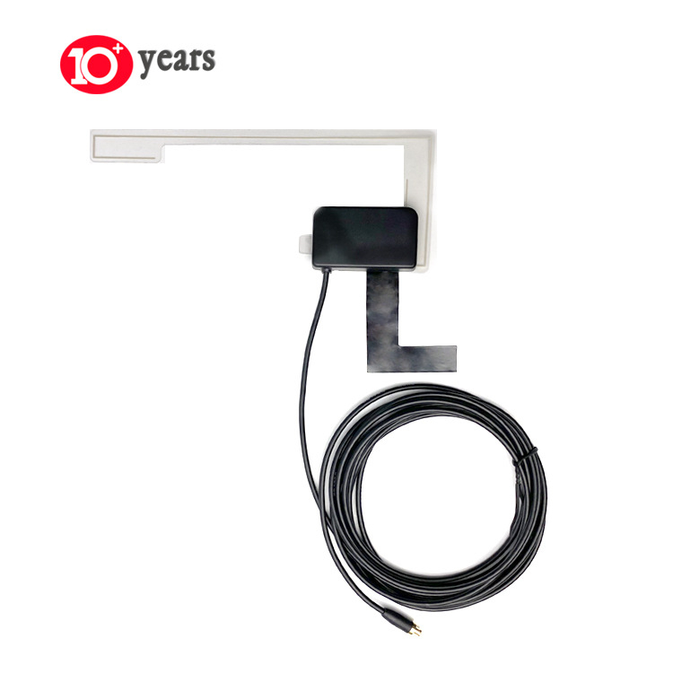 Automobilová DAB digitálna anténa, montáž na skle s filmom, FM/AM, DTMB