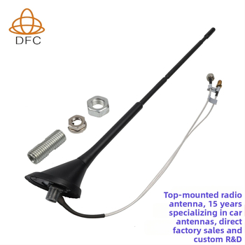 Transportlīdzekļa AM/FM un DAB antena (Modeļa DFA900-1; 2,5 dB palielinājums; frekvenču diapazonu 170–230 MHz; pretestība 75 Ω; darbības spriegums 10–13 V)