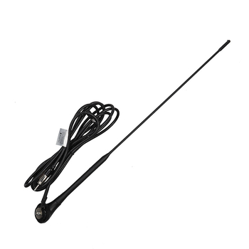 Transportlīdzekļa AM/FM un DAB antena (Modeļa DFA900-1; 2,5 dB palielinājums; frekvenču diapazonu 170–230 MHz; pretestība 75 Ω; darbības spriegums 10–13 V)