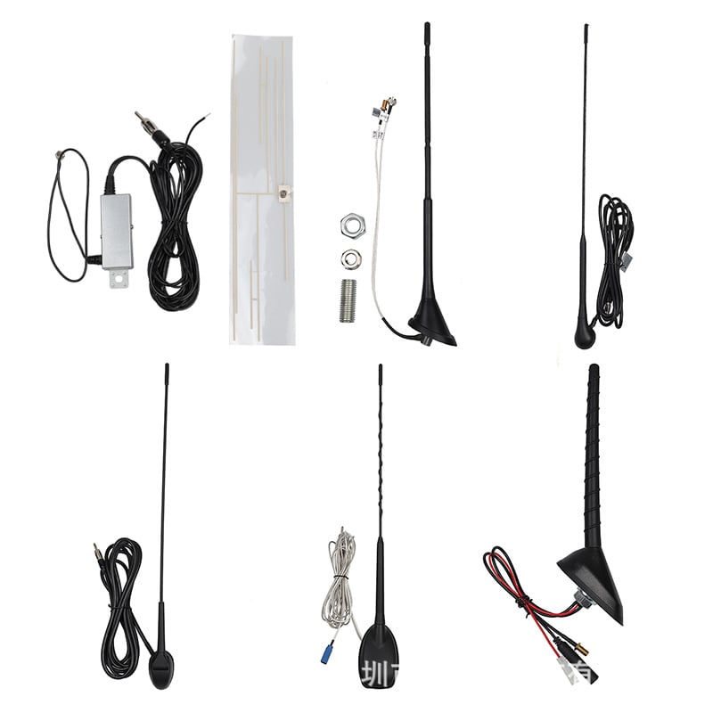 Transportlīdzekļa AM/FM un DAB antena (Modeļa DFA900-1; 2,5 dB palielinājums; frekvenču diapazonu 170–230 MHz; pretestība 75 Ω; darbības spriegums 10–13 V)