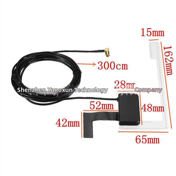 DAB automašīnas radio antena, patch antena AM/FM digitālajam radio, augsts pastiprinājums, modelis YNX-AM-01