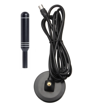 AH-LINK AH-DVB-T-98 unutarnja DVB-T TV antena, dobitak 10 dB, raspon frekvencija VHF 174–230 / UHF 470–860 MHz, impedancija 75 Ω, SWR ≤ 1.5, napon 3–5