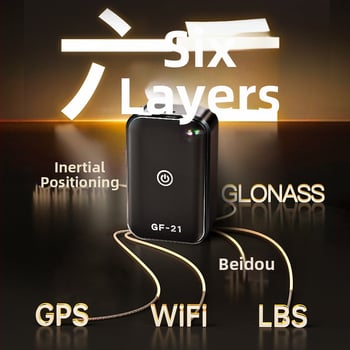 GF21 GPS lokátor pre vozidlá, sledovanie detí, domácich zvierat a seniorov, vodotesný, s dlhou výdržou batérie
