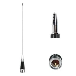 MC101 Antenă VHF pentru vehicul, marină, din oțel inoxidabil, 134–174 MHz, bandă reglabilă
