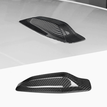 Capac antenă din fibră de carbon, în formă de dinte de rechin, pentru BMW Seria 1/2/4/7, decorativ, model W-BM-758