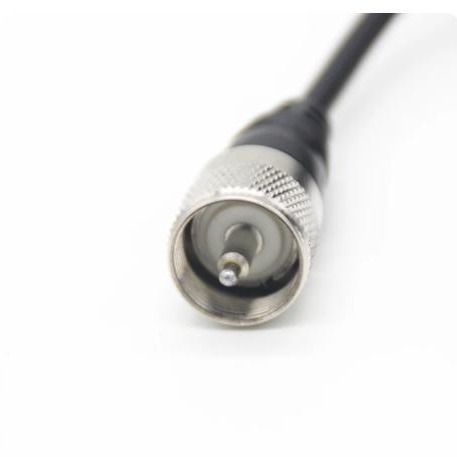 Bază de antenă auto pentru walkie-talkie, cu ventuză, conector PL259, cablu de 5 m