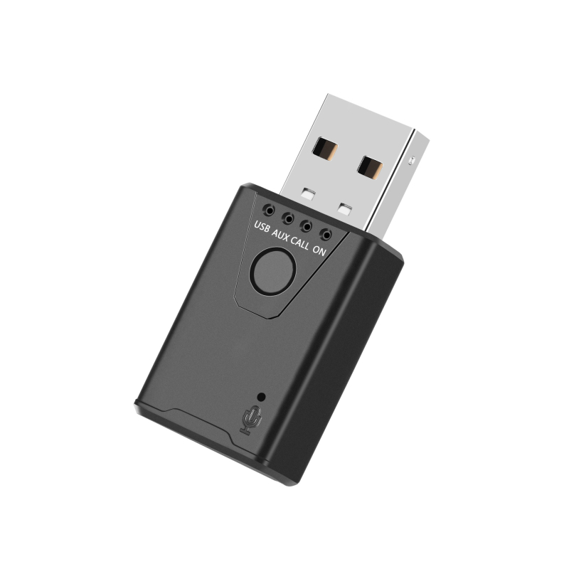 Δέκτης Bluetooth USB αυτοκινήτου - Plug-and-Play Hands-Free, Bluetooth 5.4, Διασύνδεση USB, εμβέλεια 10-20 m, 100 Mbps