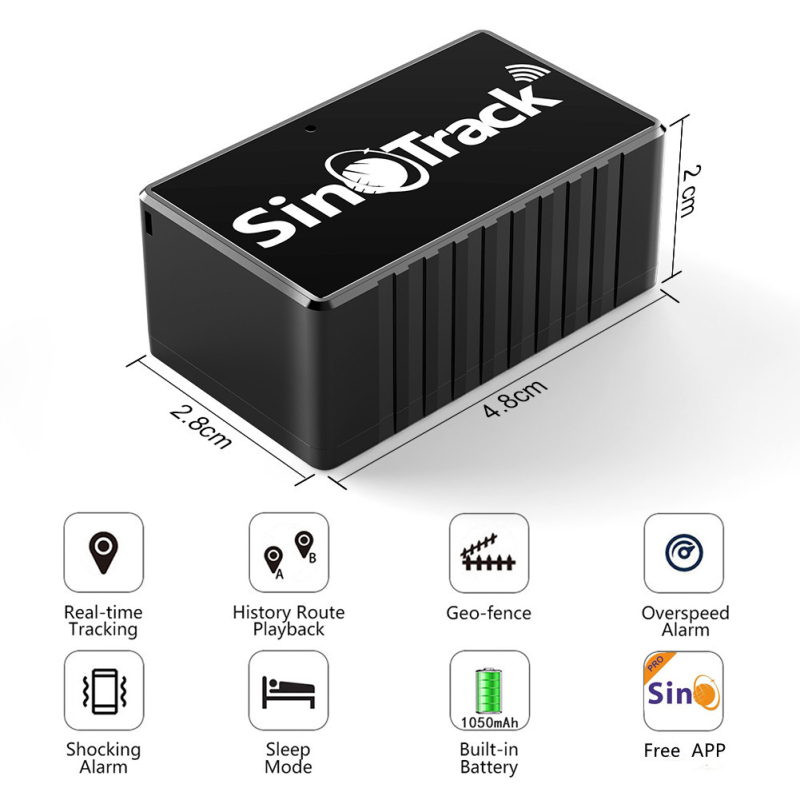 GPS tracker za vozila i kućne ljubimce 2G-ST-903 | GPS točnost <10 m | IP67 vodootporan | Ugrađena antena | USB punjenje