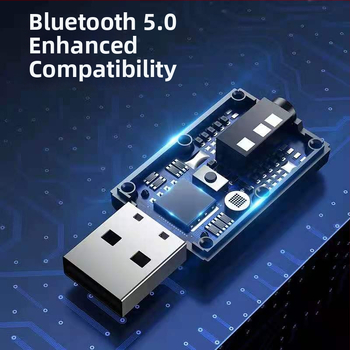 Μετατροπέας ήχου αυτοκινήτου Bluetooth T7-4, USB διεπαφή, Bluetooth 5.0, Plug-and-Play, εξωτερική τροφοδοσία, εμβέλεια 10 μ