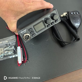 Luiton LT-308 Desktop morski interkom kratkovalno CB radio 27–39 MHz, domet 10–50 km, zaslon