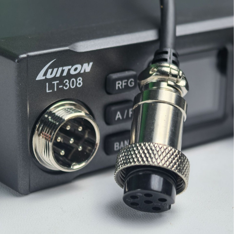 Luiton LT-308 Desktop morski interkom kratkovalno CB radio 27–39 MHz, domet 10–50 km, zaslon