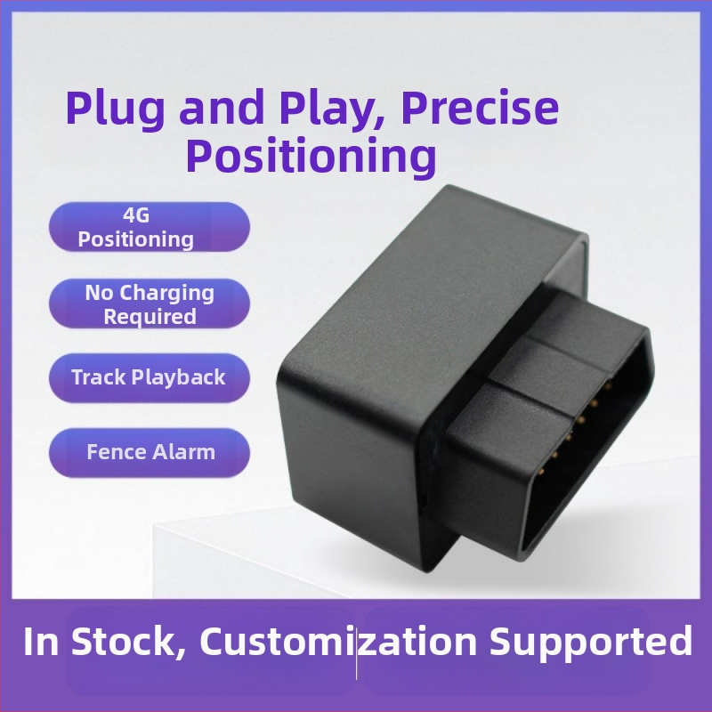 LMHOME M08 OBD GPS sledovač pre auto s alarmom – presnosť GPS 3 m, napájanie cez OBD, vstavaná anténa, režimy alarmu: vibrácie, vypnutie napájania, mobilný alarm, oplotenie, upozornenie na rýchlosť