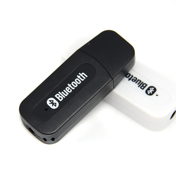 Traveling USB Bluetooth δέκτης αυτοκινήτου με διπλή έξοδο, αντάπτορας ήχου, Plug-and-Play, Bluetooth 4.0, 3 Mbps, εμβέλεια 10 μ
