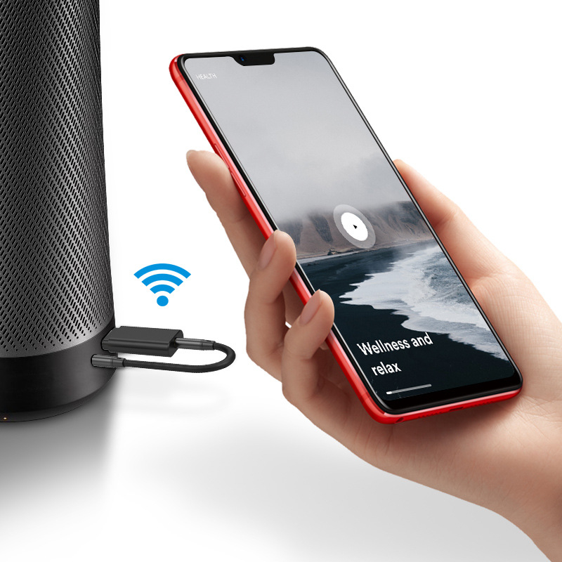 Bluetooth prijemnik za auto za audio s USB/3.5mm sučeljem i hands-free pozivima, Bluetooth 5.0, Plug and Play, domet 10 m