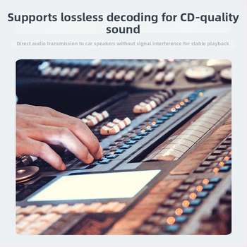 USB Bluetooth 5.0 Αντάπτορας ήχου για αυτοκίνητο — Διασύνδεση USB/AUX, Οθόνη LCD, Κλήσεις hands-free
