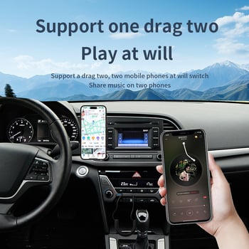Auto Bluetooth prijemnik BT-290 s AUX/USB priključcima, Plug and Play, reprodukcija s USB pogonom, Bluetooth 5.3