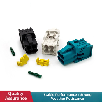 FOXECO αυτοκινητικός τελικός συνδετήρας καλωδίου με κούμπωμα και επαφές από χαλκό για οχήματα