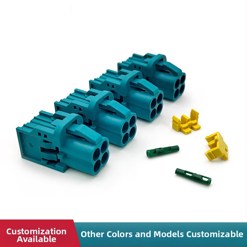 FOXECO αυτοκινητικός τελικός συνδετήρας καλωδίου με κούμπωμα και επαφές από χαλκό για οχήματα