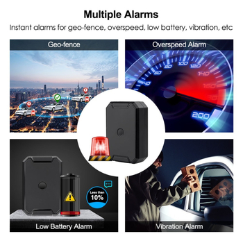 GPS automobilni lokator AT1 – 6000mAh, ultradugo stanje pripravnosti, automobilni tracker s GPS točnošću 10 m, IP65 vodootporan, keramična antena