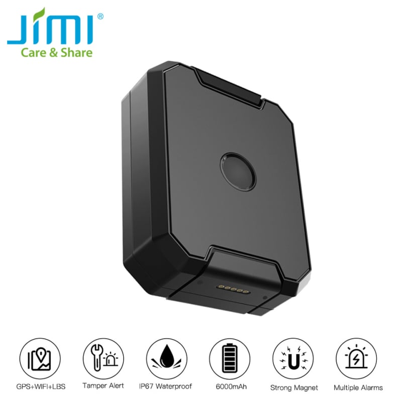 GPS automobilni lokator AT1 – 6000mAh, ultradugo stanje pripravnosti, automobilni tracker s GPS točnošću 10 m, IP65 vodootporan, keramična antena