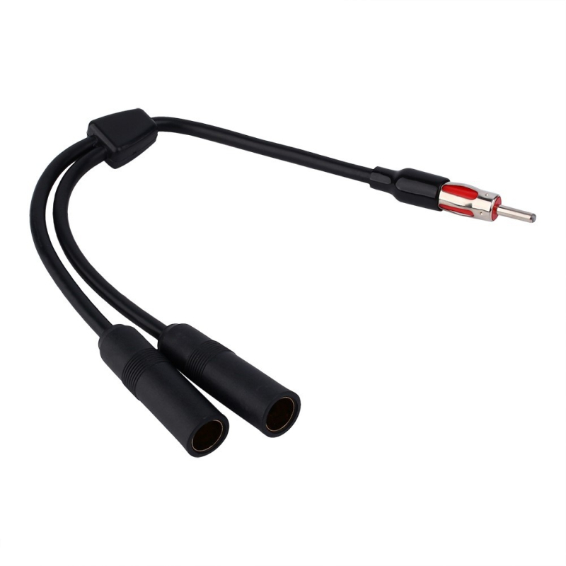 Adapter antene za auto: 1 na 2 razdjelnik, univerzalna kompatibilnost, plug-in montaža, 12V napajanje