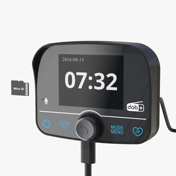 DAB ραδιοφωνικός δέκτης αυτοκινήτου με Bluetooth, αυτόματη επιλογή σταθμών, στερεοφωνικός ήχος, FM μετάδοση 87.5-108 MHz, μοντέλο C9