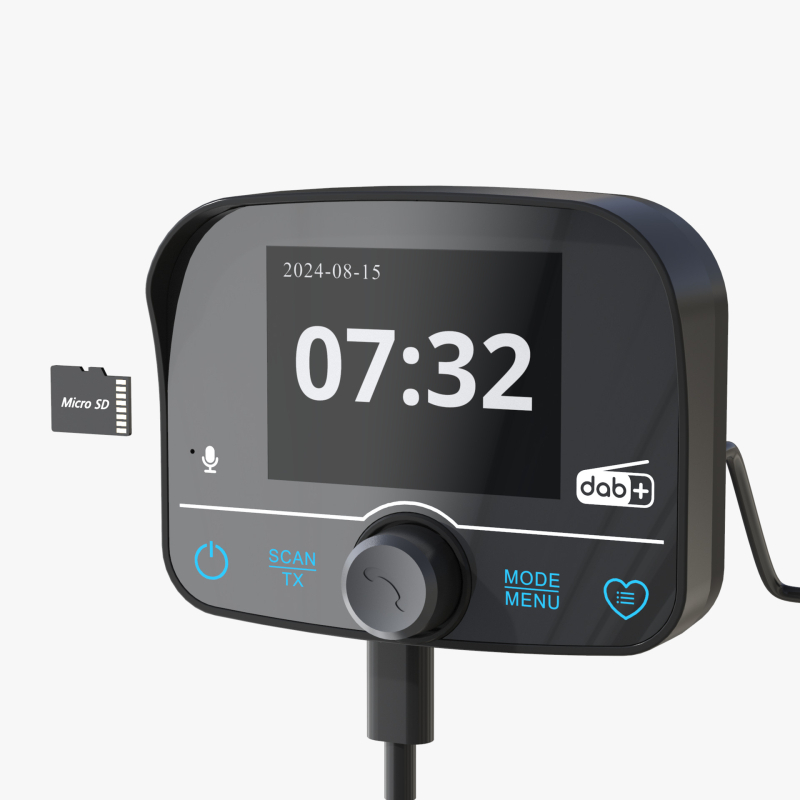 DAB ραδιοφωνικός δέκτης αυτοκινήτου με Bluetooth, αυτόματη επιλογή σταθμών, στερεοφωνικός ήχος, FM μετάδοση 87.5-108 MHz, μοντέλο C9