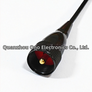 Automobiļu radio stacijai – mīksta peļu asti stila antena, PL259 savienotājs, 400–470 MHz