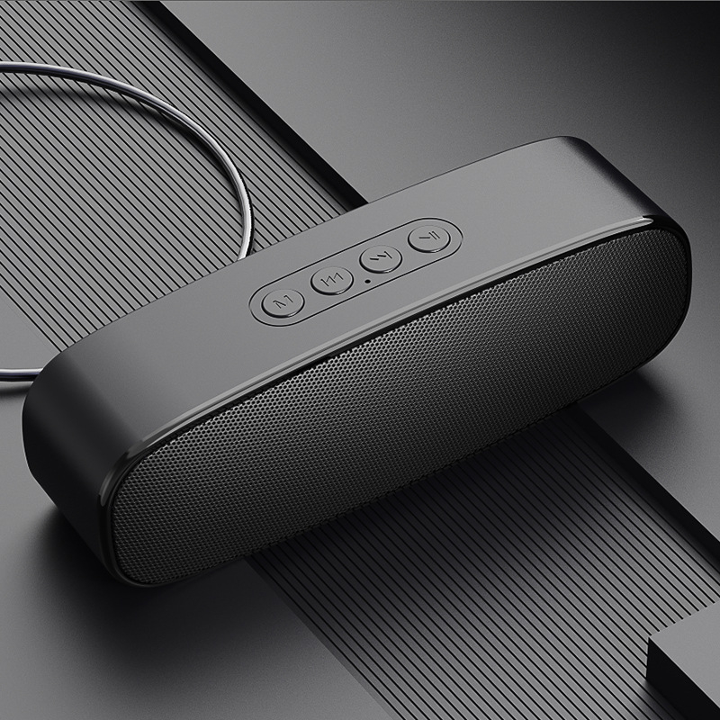 Vezeték nélküli Bluetooth hangszóró TF-kártya lejátszással, kettős meghajtók, Bluetooth 5.0, 10W, beépített akkumulátor 1200–2000 mAh