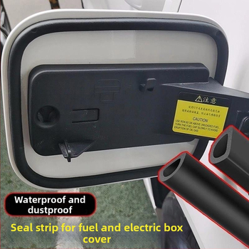 Гумен уплътнител за капачката на горивния резервоар и зарядния порт – универсална съвместимост, гума, прахо- и водоустойчиво, маслостойко