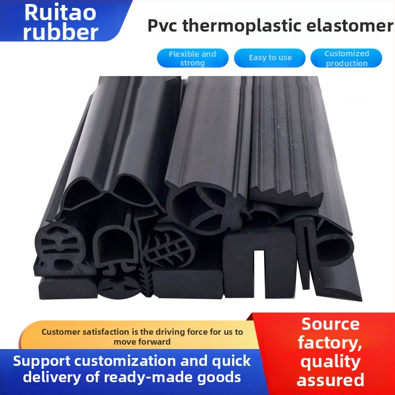 Termoplastični elastomer PVC koekstrudirana gusta brtvena traka za automobilske kontejnere i ormariće