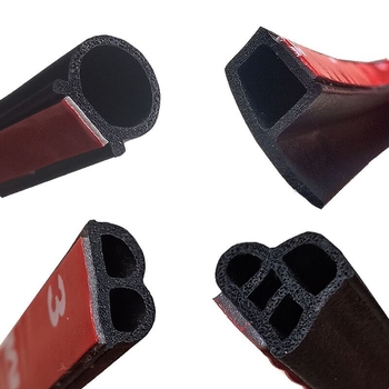 Αυτοκόλλητη αντικρούσης στεγανοποιητική ταινία για αυτοκίνητα και ντουλάπες, EPDM, ανθεκτική σε υψηλές θερμοκρασίες, φθορά και διάβρωση; κατάλληλη για αυτοκίνητα, μηχανικό εξοπλισμό, πόρτες και παράθυρα