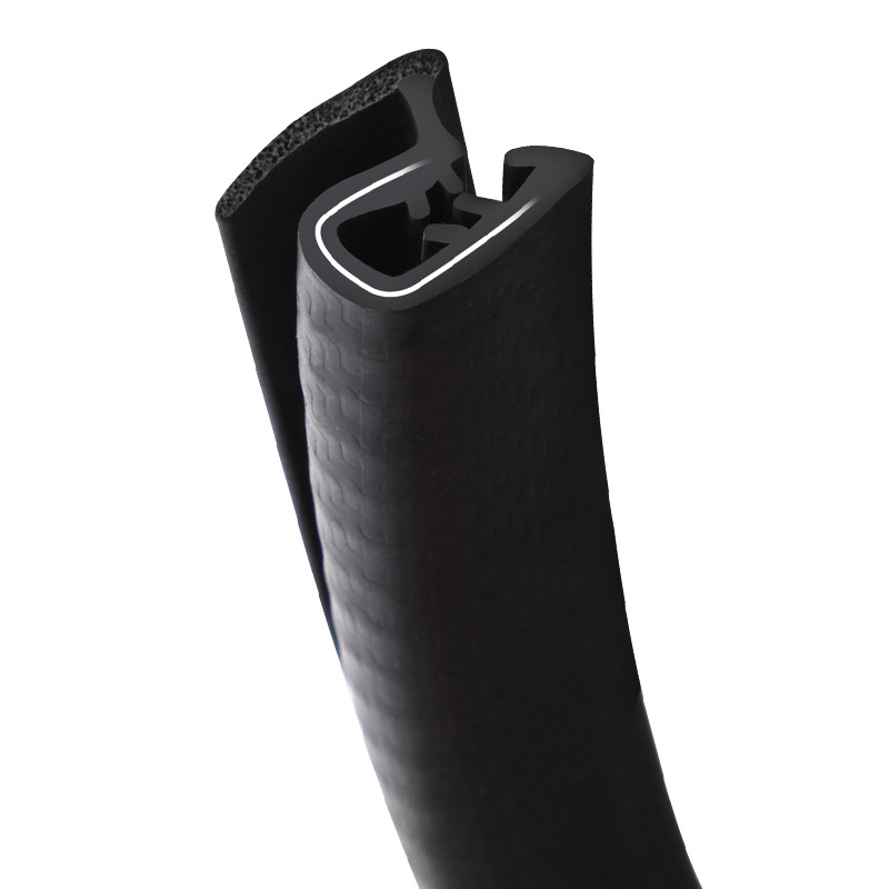 Уплътнител за B-колона на автомобилната врата, каучук, звукоизолация, водоустойчив, универсално съвместим