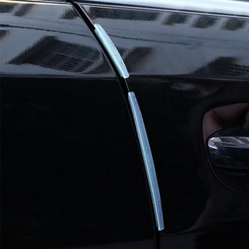 Λωρίδα προστασίας από συγκρούσεις για αυτοκίνητα με διακοσμητική προστασία σώματος | Μάρκα polarlander | Υλικό PVC σιλικόνη + κόλλα 3M | Μοντέλο 8 (1 σετ) | Γενική συμβατότητα