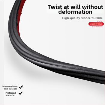 Автомобилна уплътнителна лента тип D за врати — HL-144, Honglin, гумена лента за шумозаглушаване, универсална за целия автомобил