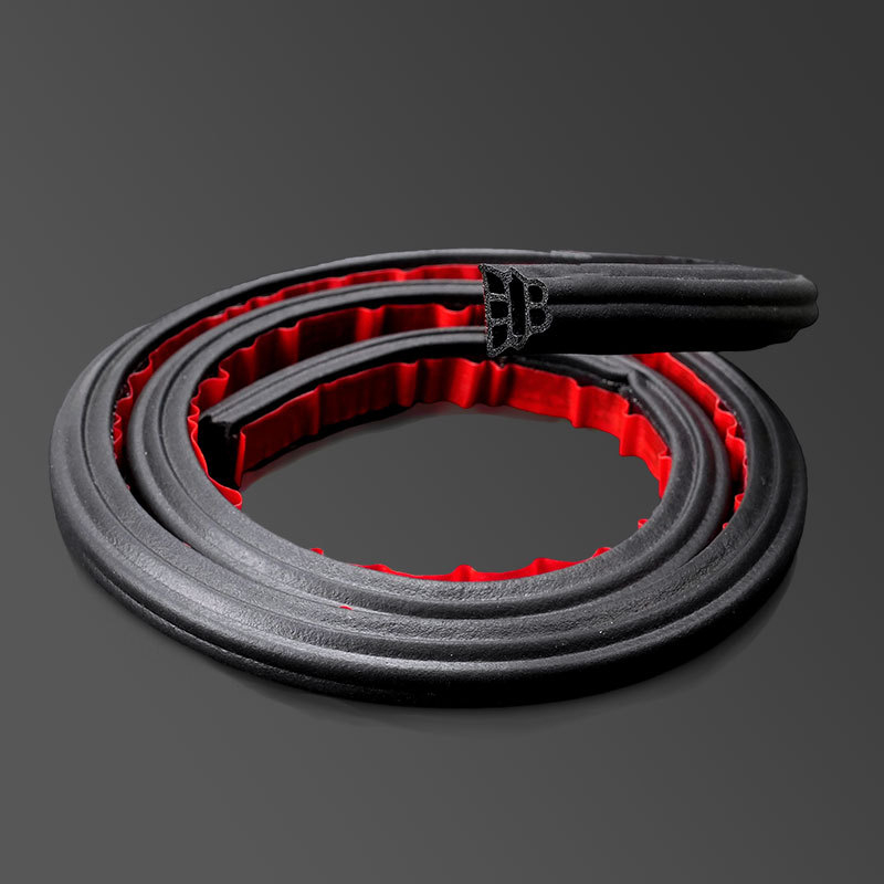 Автомобилна уплътнителна лента тип D за врати — HL-144, Honglin, гумена лента за шумозаглушаване, универсална за целия автомобил