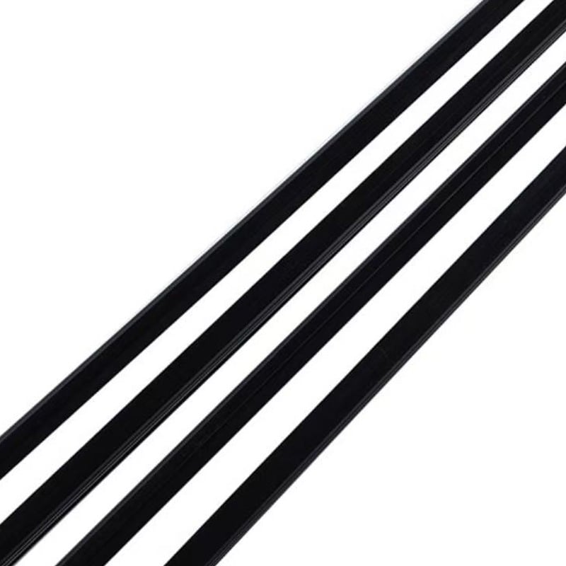 Autóüveg külső profiljához készült tömítő szalag Nissan Liweihez — Típus: autó tömítő; Anyag: gumi; Kompatibilis Nissan Liwei; Márka: Military accessories