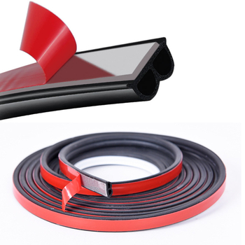 Gumený tesniaci pás pre dvere auta, B-type tesniaci pás, Deep Top značka