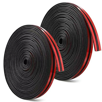 Гумен уплътнител за тавана на автомобила, за врати и прозорци, 0,5 мм дебелина, универсална съвместимост