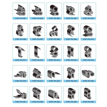 Automobilska brtva za vrata automobila, model Side door seal-xy, gumeni brtveni trak za okvir vrata, univerzalna kompatibilnost
