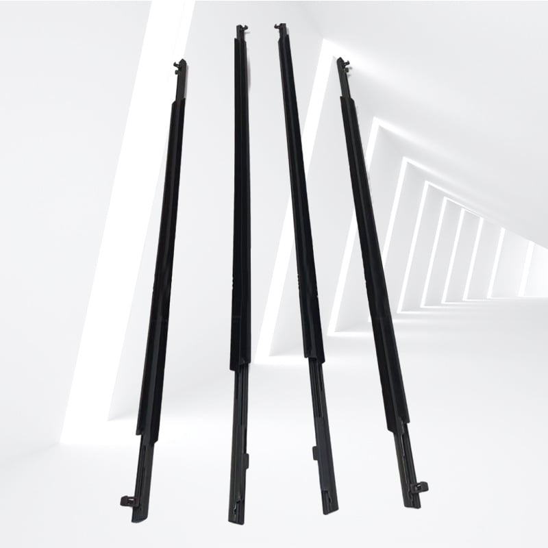 Автомобилна уплътнителна лента, гума, за стъкло, дебелина 1,5 мм, модел: множество