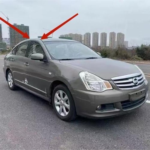 Automobilska gumena brtvila traka za Toyota Tundra, krovski profil s jednim redom 75555-0C050/75556-0C050