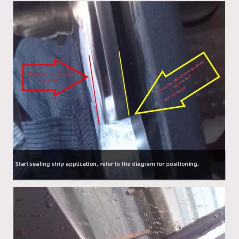 Gumeni brtvni trak za automobilsku prozorsku staklo, silikon, model 521